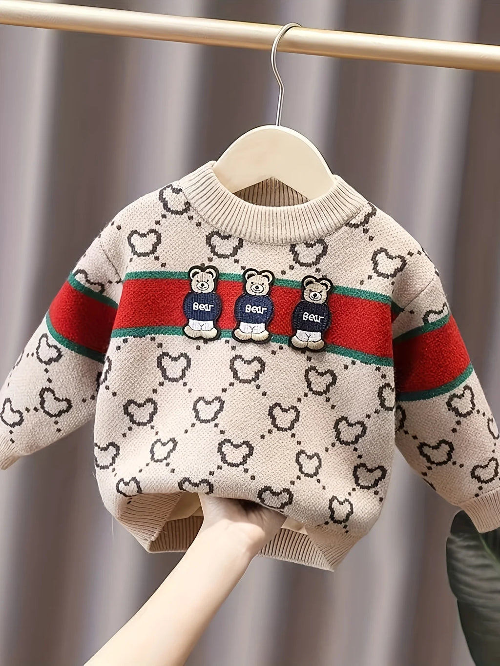 Jongens Fleece Sweater – Warm & Dik