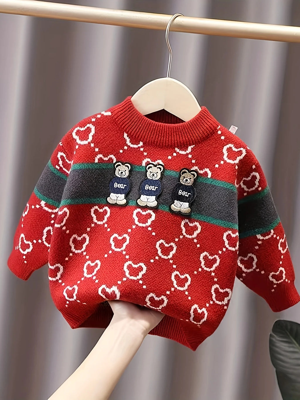 Jongens Fleece Sweater – Warm & Dik