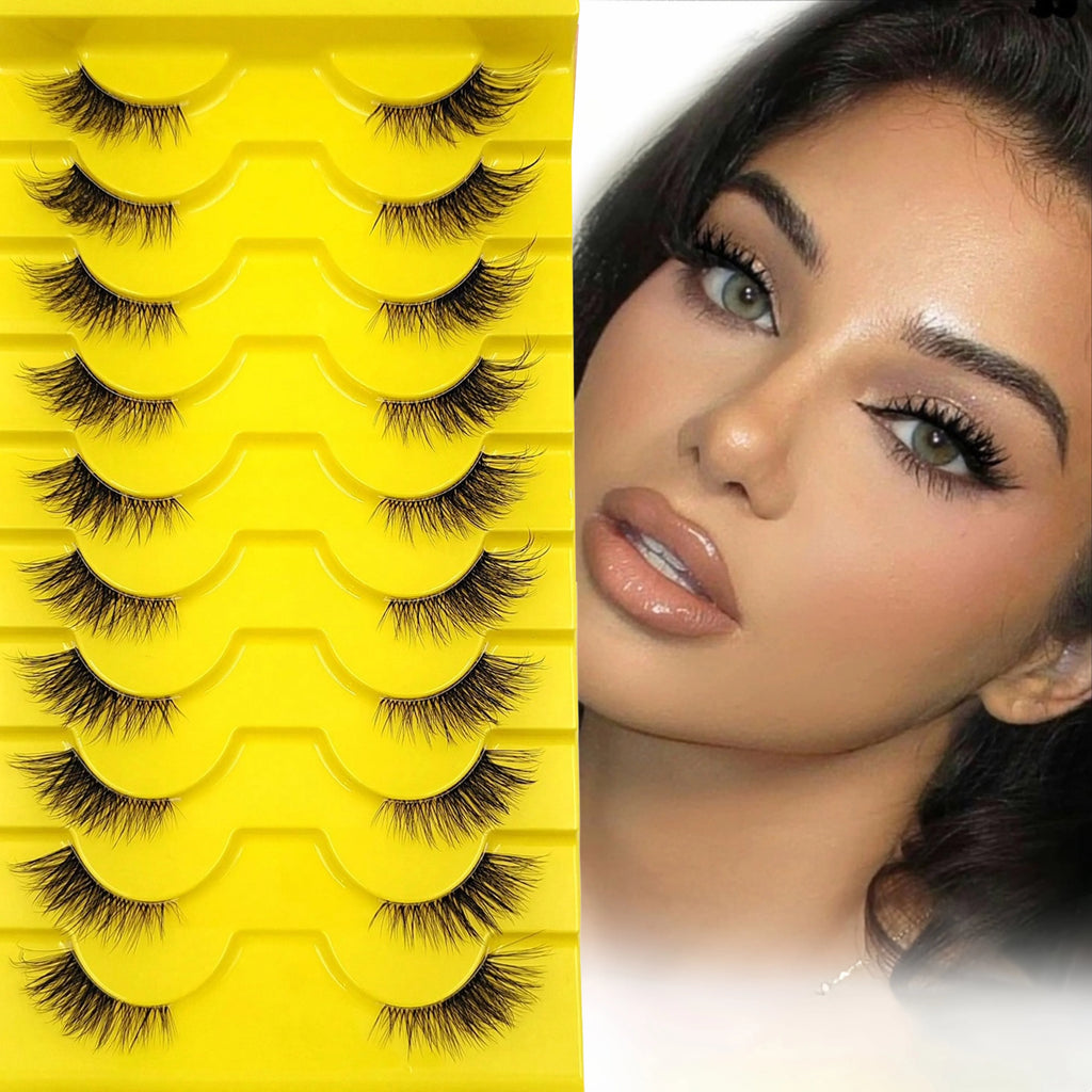 Nep Wimpers 10 Paar – Wispy Cat Eye