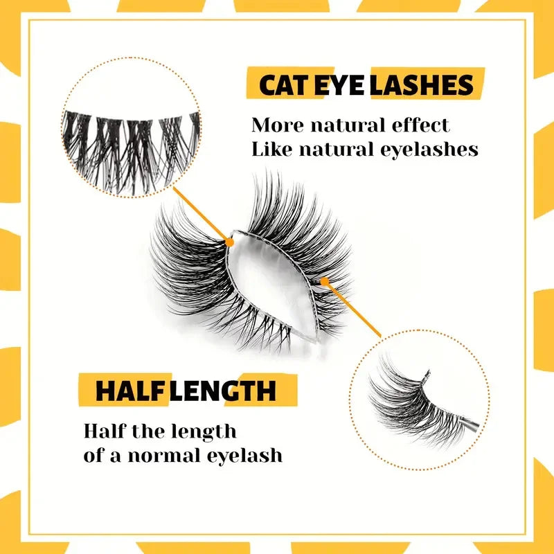 Nep Wimpers 10 Paar – Wispy Cat Eye
