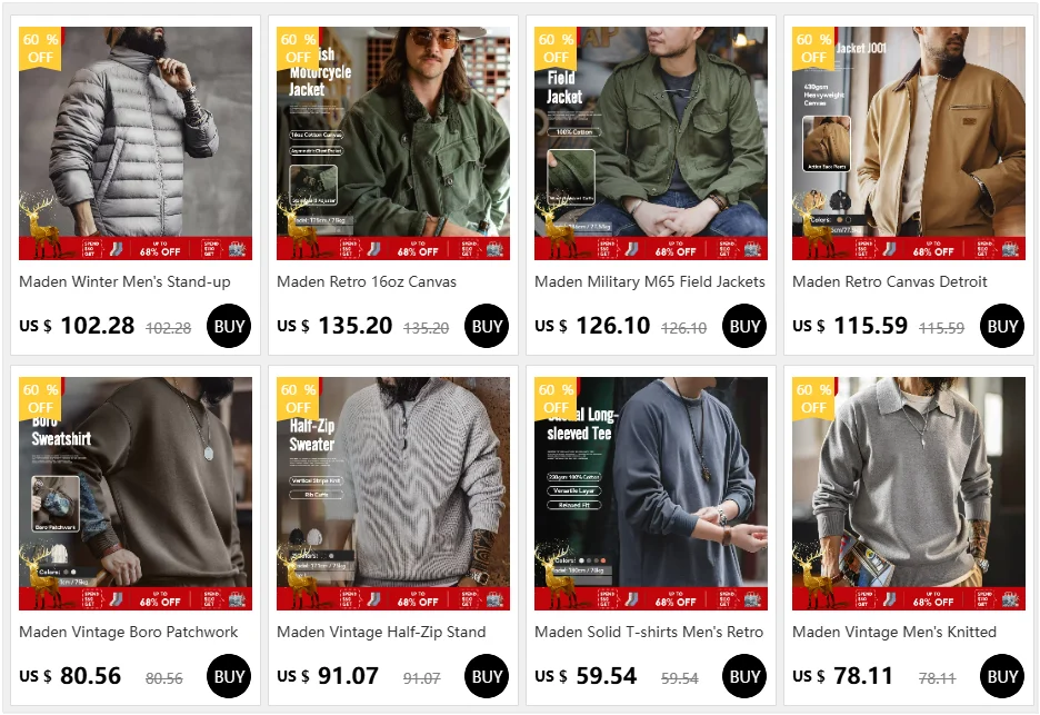 Maden Heren Denim